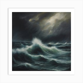 Stormy Seas 2 1 Art Print