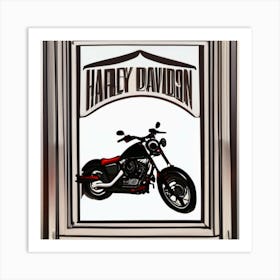 Harley Davidson Art Print