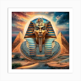 Egyptian Pharaoh 5 Art Print