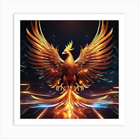 Phoenix 91 Art Print