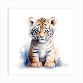 Tiger Cub  Art Print