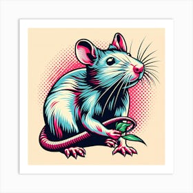 Rat pop 3 Art Print