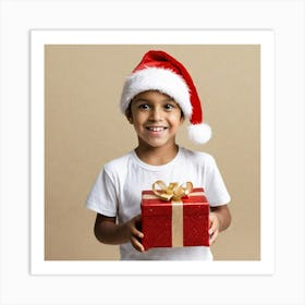 Santa Hat 1 Art Print