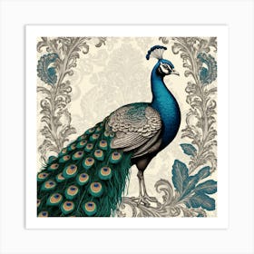 Peacock 3 Art Print