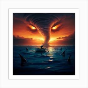 Phantom Of The Storm Art Print