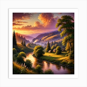 Whispers Of Twilight 2 Art Print