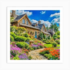 Beautiful Garden Art Print