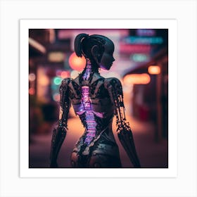 Cyborg 6 Art Print