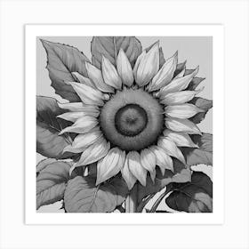 Sunflower 29 Art Print