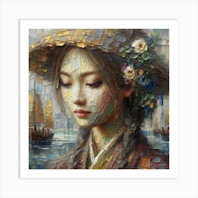 Asian Woman Art Print