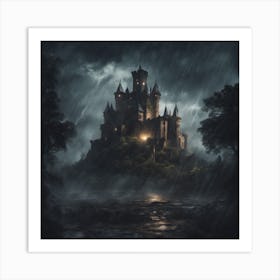 Stormy Night Art Print