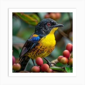 Blue-Winged Warbler 3 Art Print