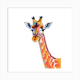 Northern Giraffe 01 Art Print