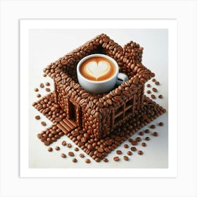 Coffee House 3 Art Print