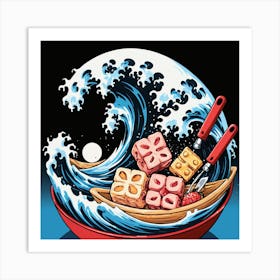 Japanese Ramen Art Print