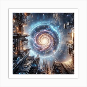 Space City 1 Art Print