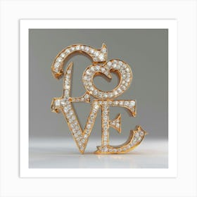 Love u Art Print