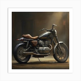 Harley Davidson Art Print