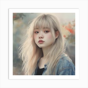 Korean Girl 1 Art Print