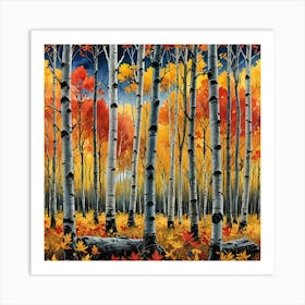 Autumn Forest Art Print