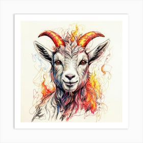 Goat! 21 Art Print