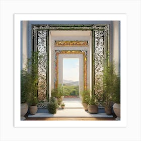 Door To The Garden Art Print