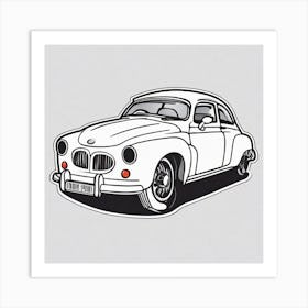 Classic Car Art Print