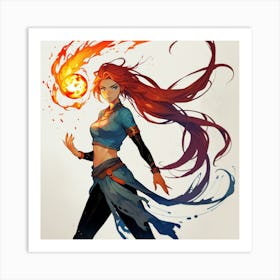 Avatar The Last Airbender 1 Art Print