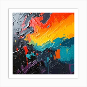 Abstract Painting 1 Art Print