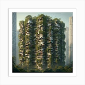 Hong Kong Cityscape Art Print