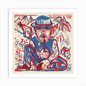 'Southern Cowboy' Art Print