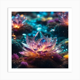 Lotus Flower Art Print