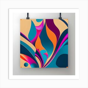 Abstract Painting 12 Art Print