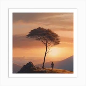 Lone Tree Art Print