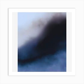 Wave In The Sky Abstract Art Print