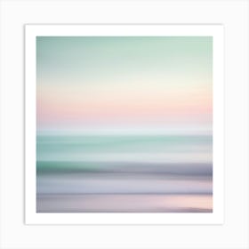 Abstract Seascape 1 Art Print