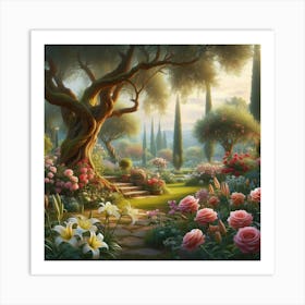 Garden of Peace-9 Art Print