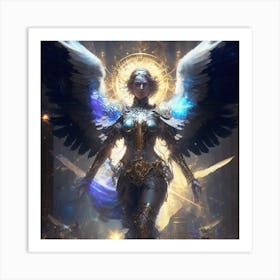 Angel Of Light 8 Art Print