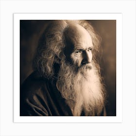 Photograph - Old Man With Beard Art Print