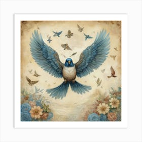 Silent Wings A Bird S Journey Art Print 5 Art Print