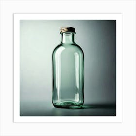 Firefly Transparent, Glass, Bottle, Simple, Smooth, Minimalistic, Rounded, Flat, Functional, Design, (8) Art Print