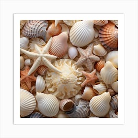 Sea Shells 6 Art Print