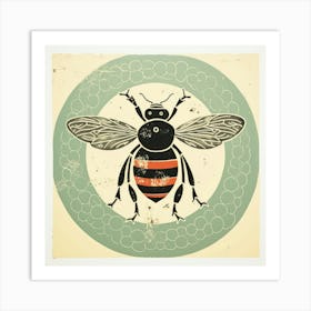 Bee Print 1 Art Print