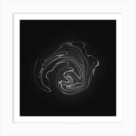 Abstract Swirl Art Print