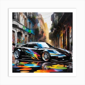 Porsche 911 7 Art Print