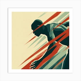 Olympic Athlete 7 Art Print