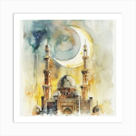 Islamic Mosque 12 Art Print