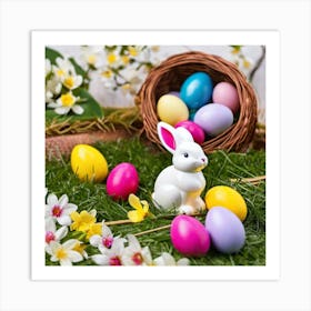 Easter Bunny Art Print