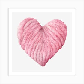 Pink Heart 2 Art Print