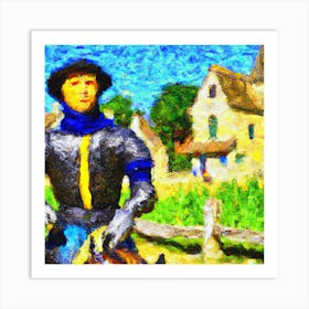 Van Gogh Soldier Art Print